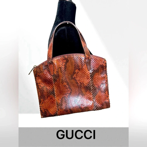 Gucci Balthus Python handbag multicolor - Picture 2 of 10